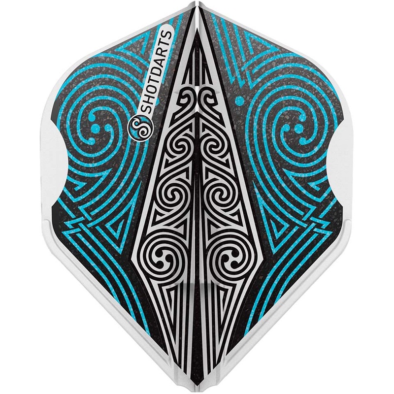 Shot L-Style EZ Odin’s SpearDart Flights – L1 / Standard Blue