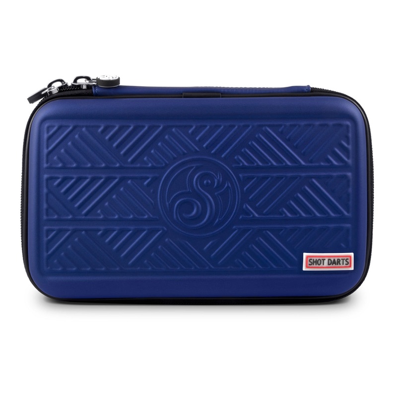 Shot Tactical Darts Case-Two Set Dart Case-Blue