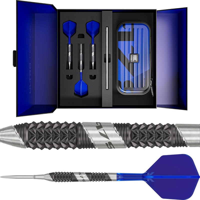 Target – 975 Ultra Marine 02 Darts – Swiss Point – Steel Tip – 97.5% Tungsten – 21g 23g 25g 21 grams