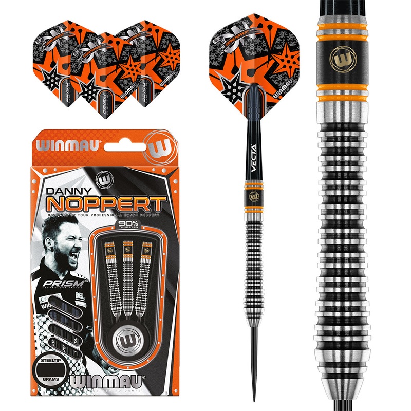 Danny Noppert Signature Edition 2.0 Steel Tip Darts by Winmau 21 Gram