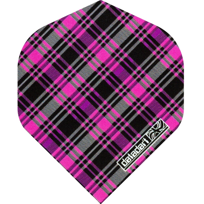 Datadart Dart Flights – CMF Designs – No2 – Std – Pink Tartan