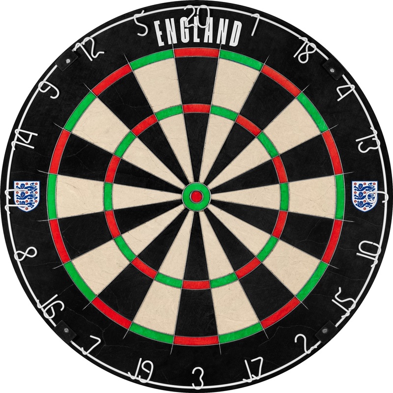 England Football Dartboard – Professional Level – Official Licensed – 3 Lions