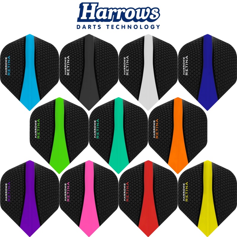 Harrows – Retina – Big Wing Dart Flights Aqua Blue