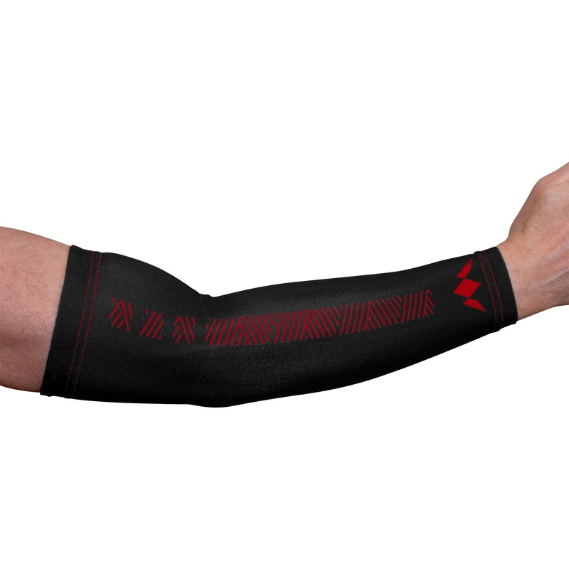 Mission Darts REACH Arm Sleeves (Pair) – Reflex – Black & Red 2XL