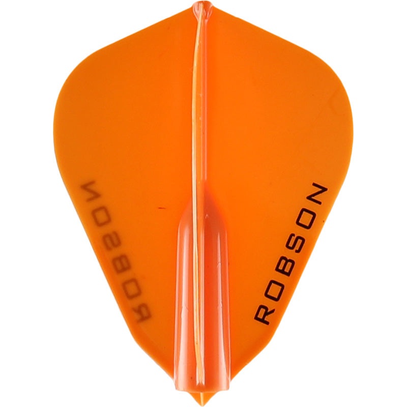 Robson Plus Dart Flights – Fantail Orange