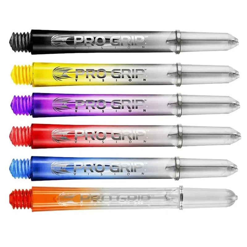 Target Darts Pro Grip Vision Dart Shafts Black Short
