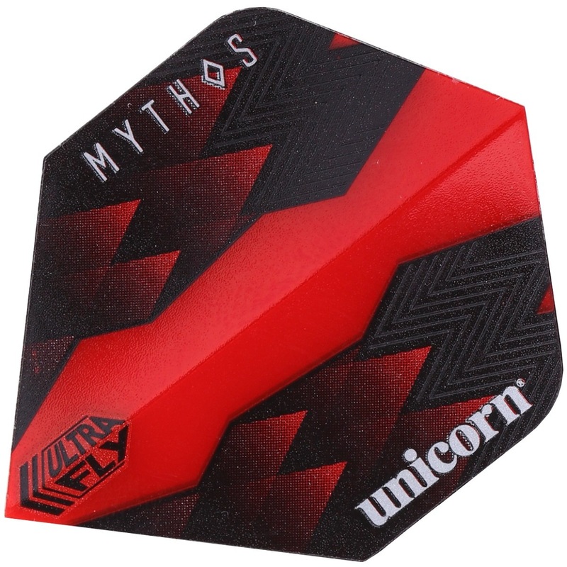 Unicorn Mythos Hydra Red Ultrafly Big Wing Shape Dart Flights Red