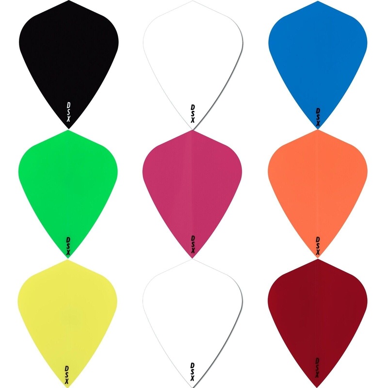 *Designa DSX100 Dart Flights – Kite Black