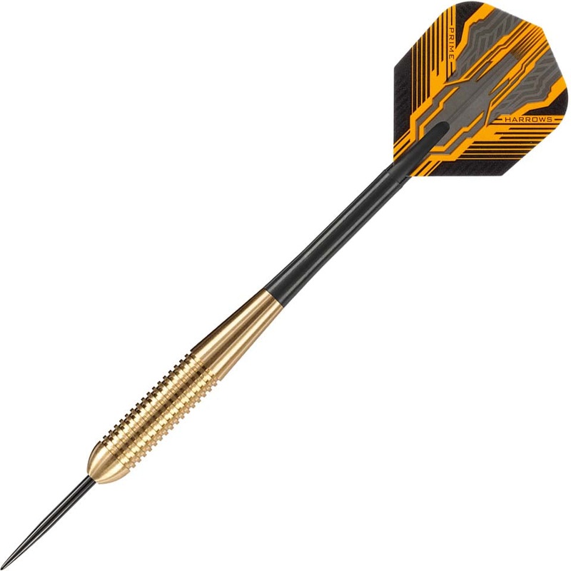 Harrows Club Brass Ringed Steel Tip Darts – 19gm