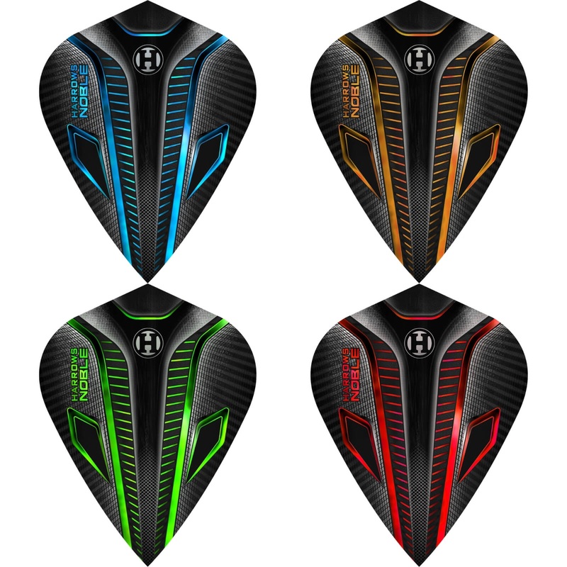 Harrows – Noble – Kite Dart Flights Aqua