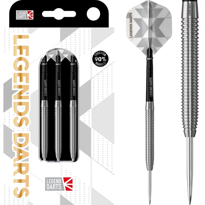 *Legend Darts – Steel Tip – 90% Tungsten – Pro Series – V6 – Multi Ringed 22g