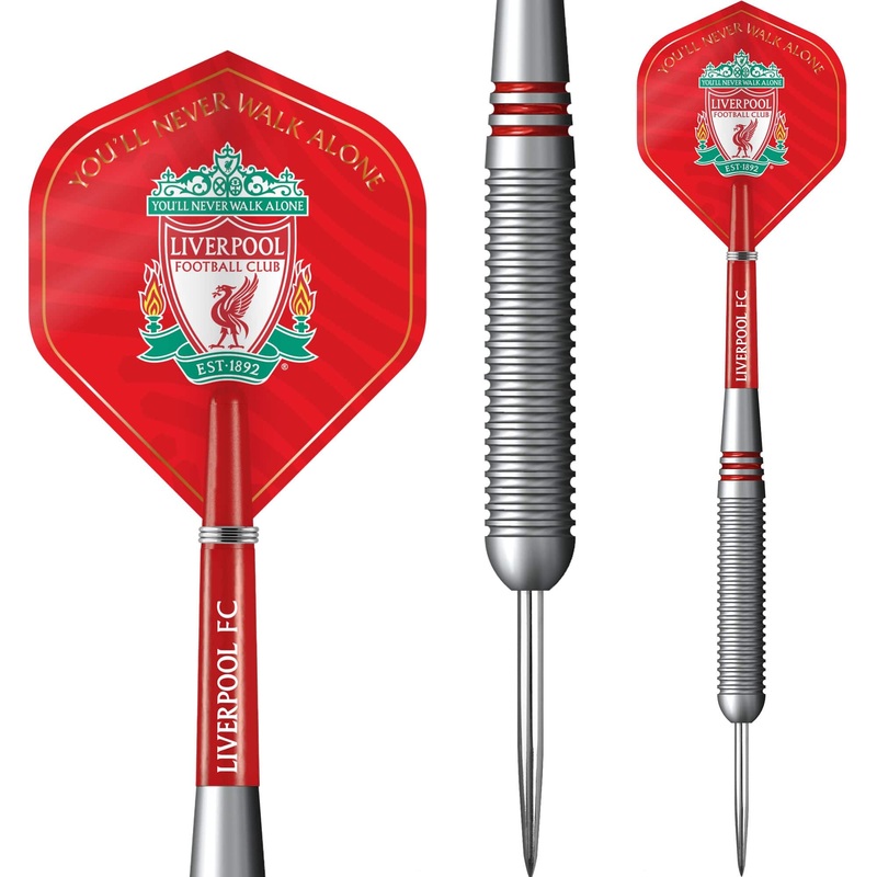 Liverpool FC Darts – Steel Tip Brass – Official Licensed – LFC – 22g 22g