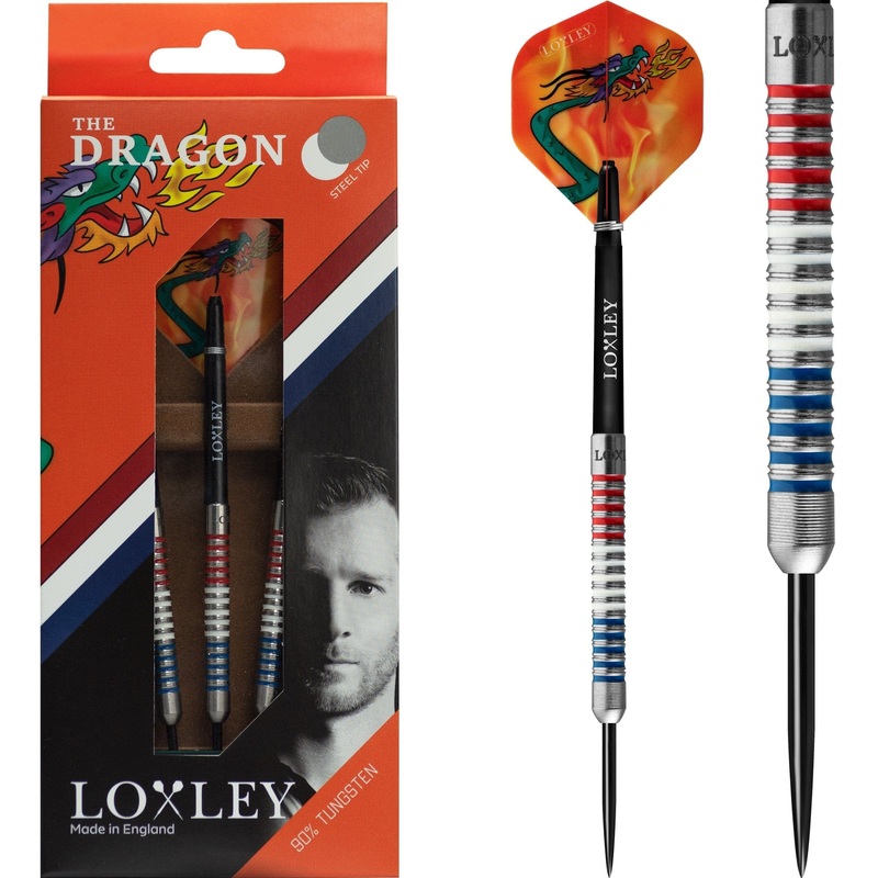 *Loxley Jules van Dongen Darts – Steel Tip – The Dragon 21g