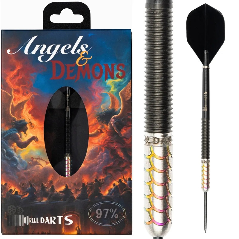 Reel Darts Angels & Demons 97% Tungsten Darts 23 GRAM