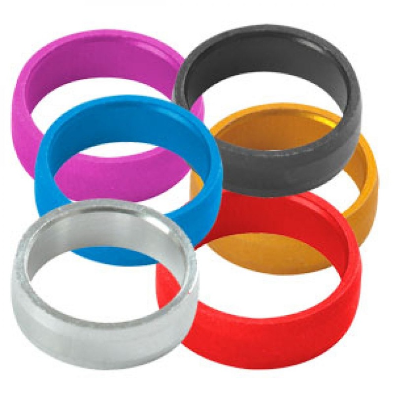 Target Slot Lock Rings Red