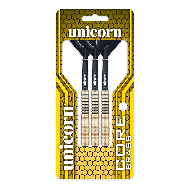 Unicorn Core Brass Soft Tip Darts Brass 16 grams