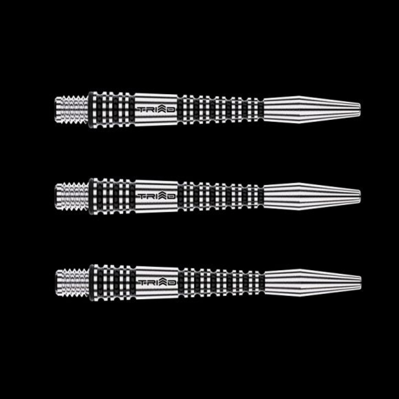 Winmau Triad RX Aluminium Black Intermediate Shafts Aluminium Intermediate (41mm in length excluding thread) Black