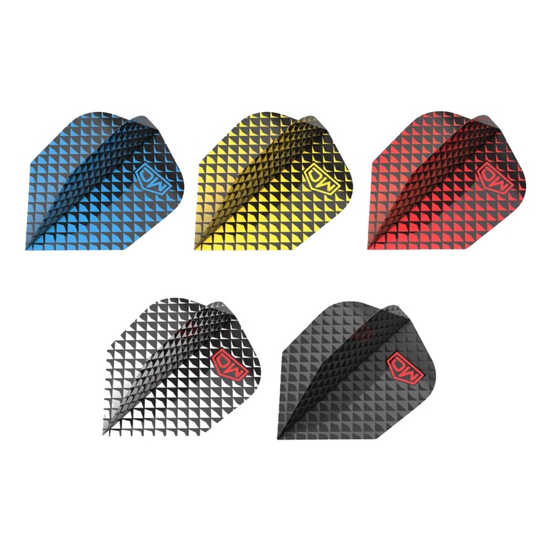 Altitude Standard No6 Dart Flights 3 Sets by DW Black