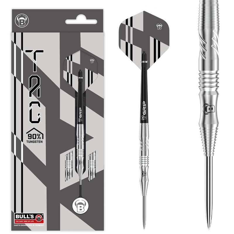 BULL’S Tac Darts – Steel Tip – 90% Tungsten – T1 21g