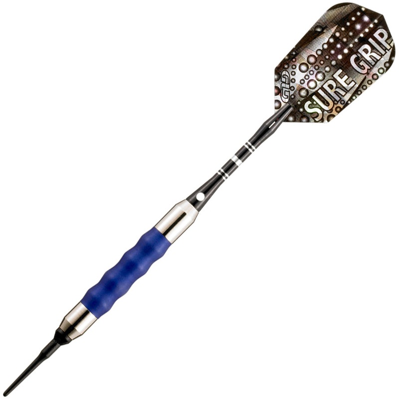 GLD Viper Sure Grip Soft Tip Darts – 20gm Blue