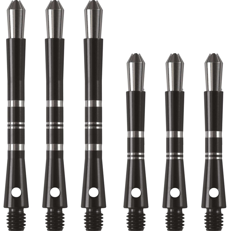 Harrows Colette Shafts – Aluminium Stems – Black Medium