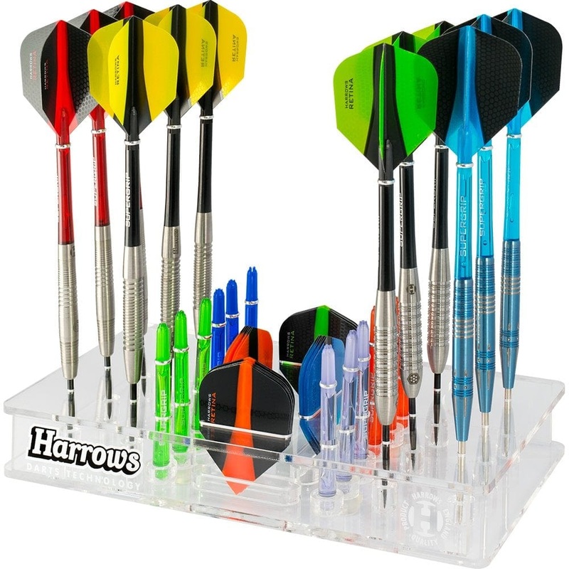 Harrows Darts Station – 12 Darts – 12 Flights – 12 Shafts – Organiser