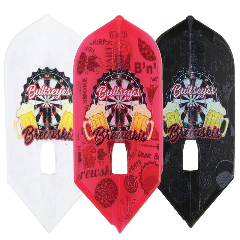 L-Style Pro BnB Bullseys ‘n’ Brewskies Dart Flights – L6 / Slim