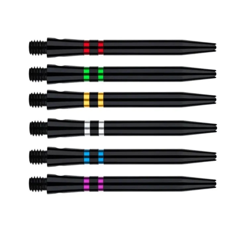 One80 TC Alu Shafts Black Purple Short