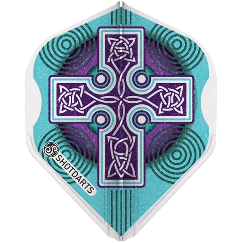 Shot L-Style EZ Celt Boudicca Dart Flights – L1 / Standard
