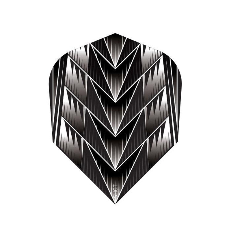 Tribal Weapon Black Dart Flight No6 Standard by Shot