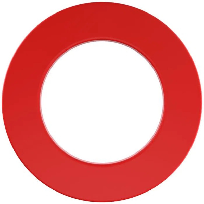 Winmau Dartboard Surround – Plain Red