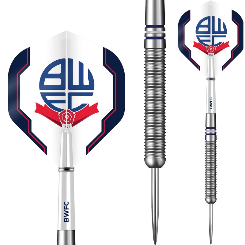 Bolton Wanderers Darts – Steel Tip Tungsten – Official Licensed – BWFC – 24g 24g