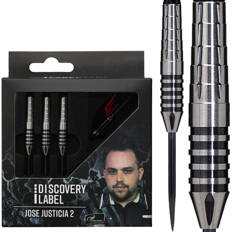 *Cosmo Darts – Discovery Label – Steel Tip – Jose Justicia Perales v2 20g