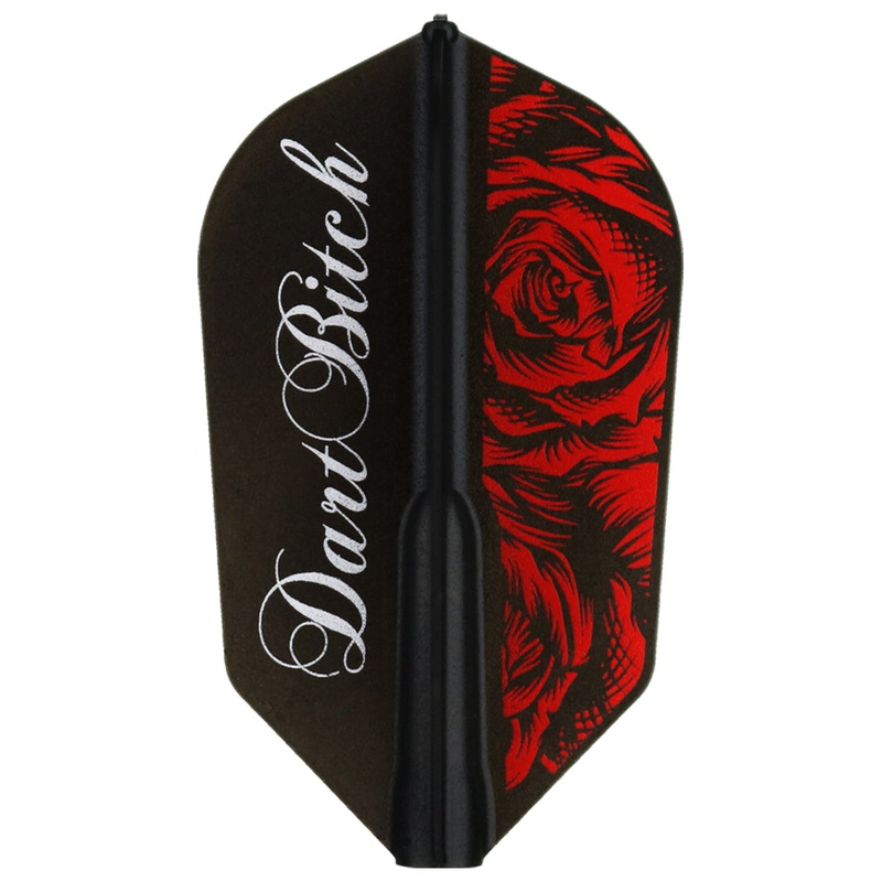 Fit Flight Dart Bitch Rose Dart Flights – Slim
