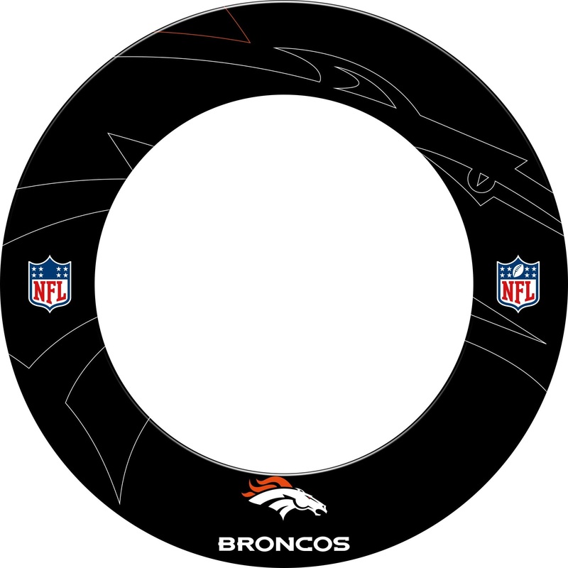 NFL – Dartboard Surround – Official Licensed – Denver Broncos