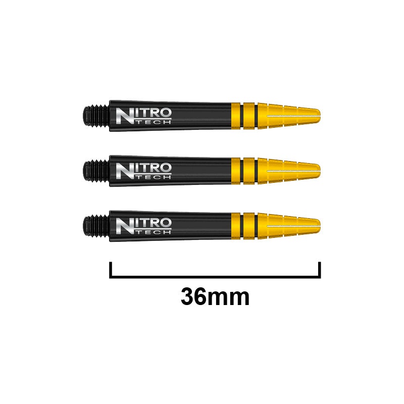 Nitrotech Ionic Black and Gold Short