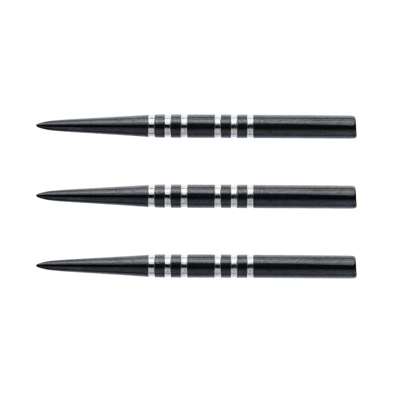 Red Dragon Specialist Dart Points – Black Re-Grooved 32mm