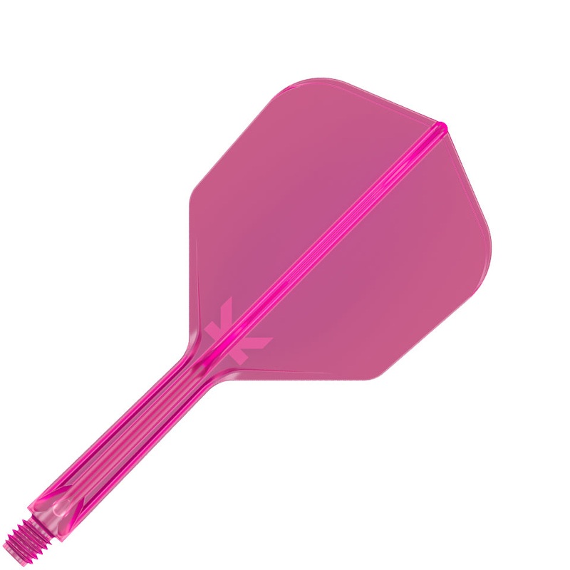 Target K-Flex Flight System – No6 Intermediate Neon Pink
