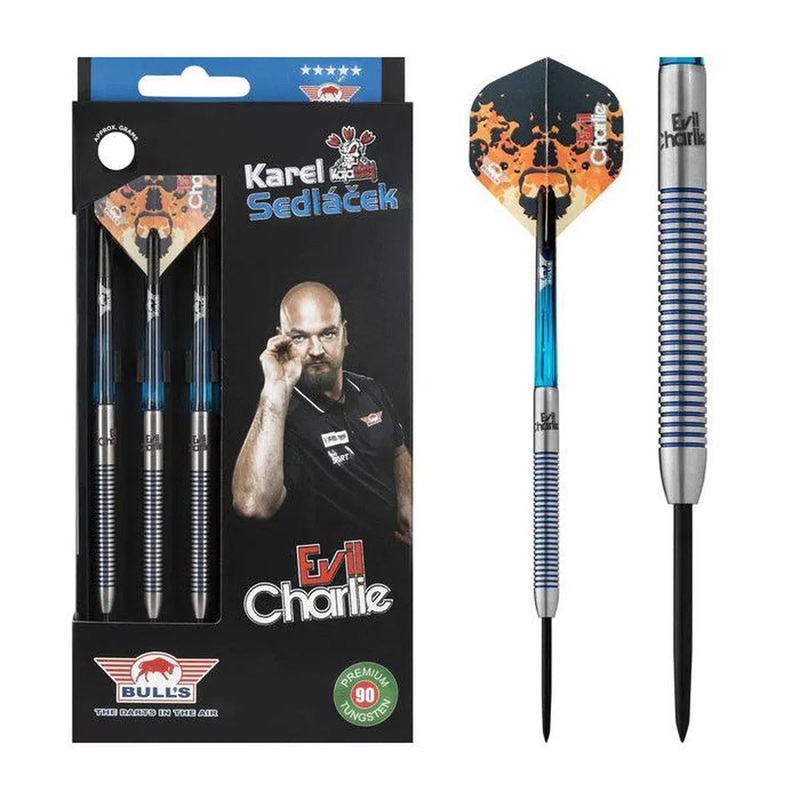 Bull’s NL Karel Sedlacek 90% Tungsten Steel Tip Darts 21 GRAM