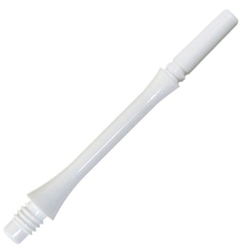 Fit Flight Gear Slim Locked Dart Shafts – Inbetween #4 (28.5mm) White