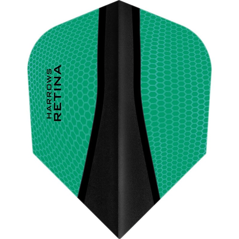 Harrows Retina-X Standard Jade Dart Flights Jade