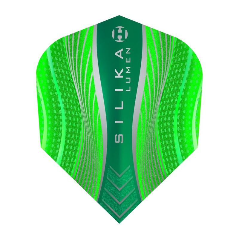 Harrows Silika Lumen Dart Flights Green No2 Standard