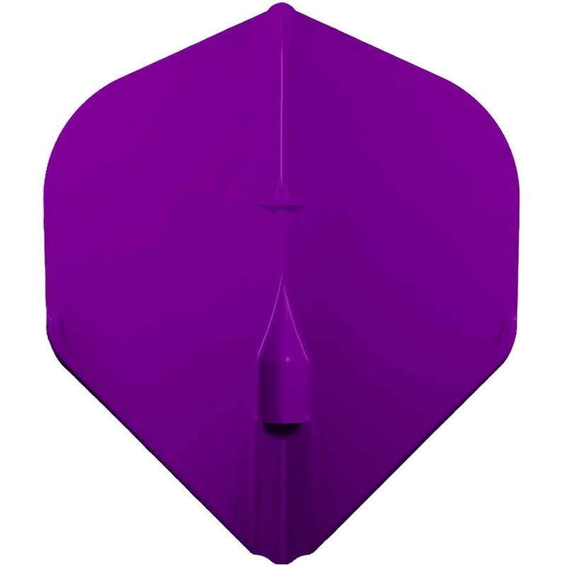 L-Style EZ Dart Flights – L1/ Standard Deep Purple