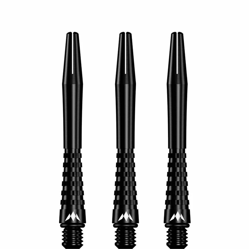Mission Atom13 Aluminum Shafts – Anodized Metal Stems  – Black – Tweenie Black Tweenie (41mm in length excluding thread) Aluminum