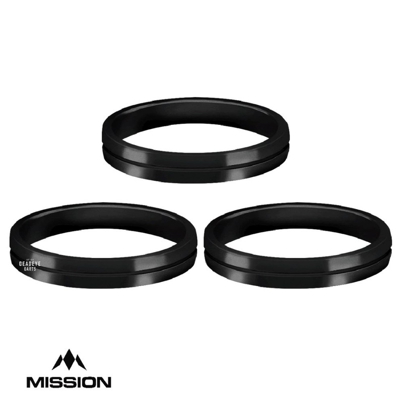 Mission S Lock Rings Shaft Lock For Better Stem Grip Aluminium Black