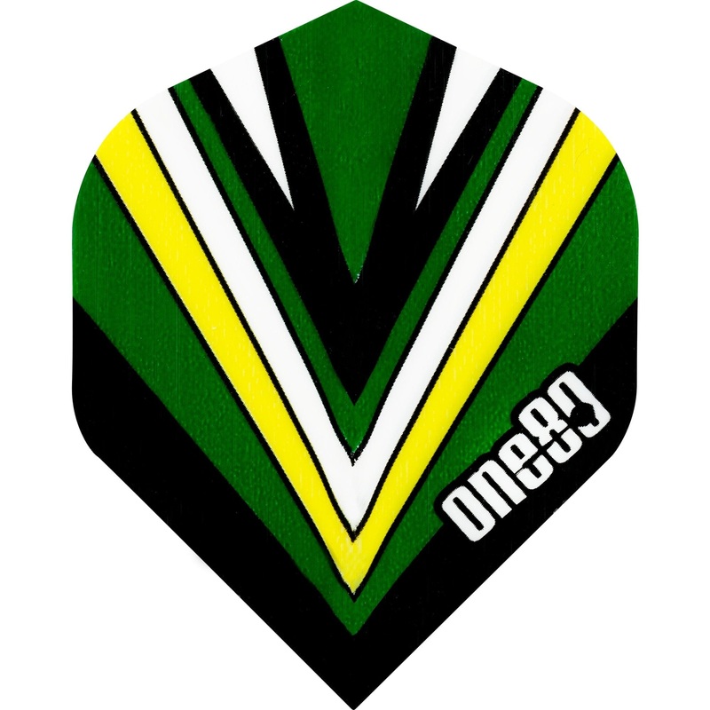 One80 Dart Flights – Picture Flights – Std – Green V