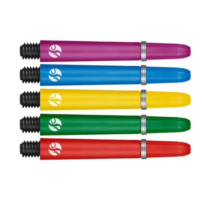 Shot Koi Carbon Coloured Dart Shafts Pink Short