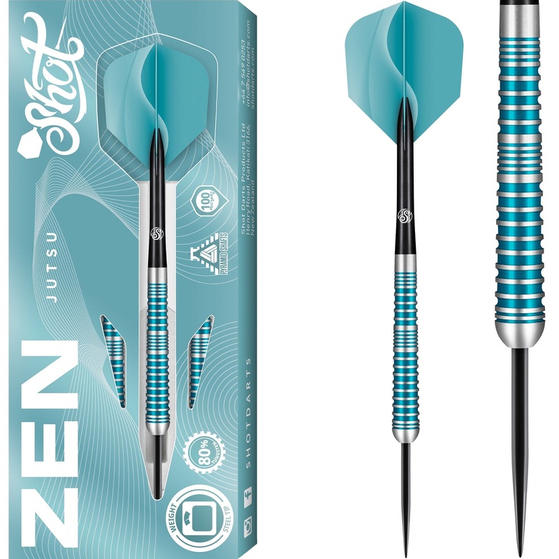 Shot Zen Darts – Steel Tip – 80% Tungsten – Jutsu 2.0 23g