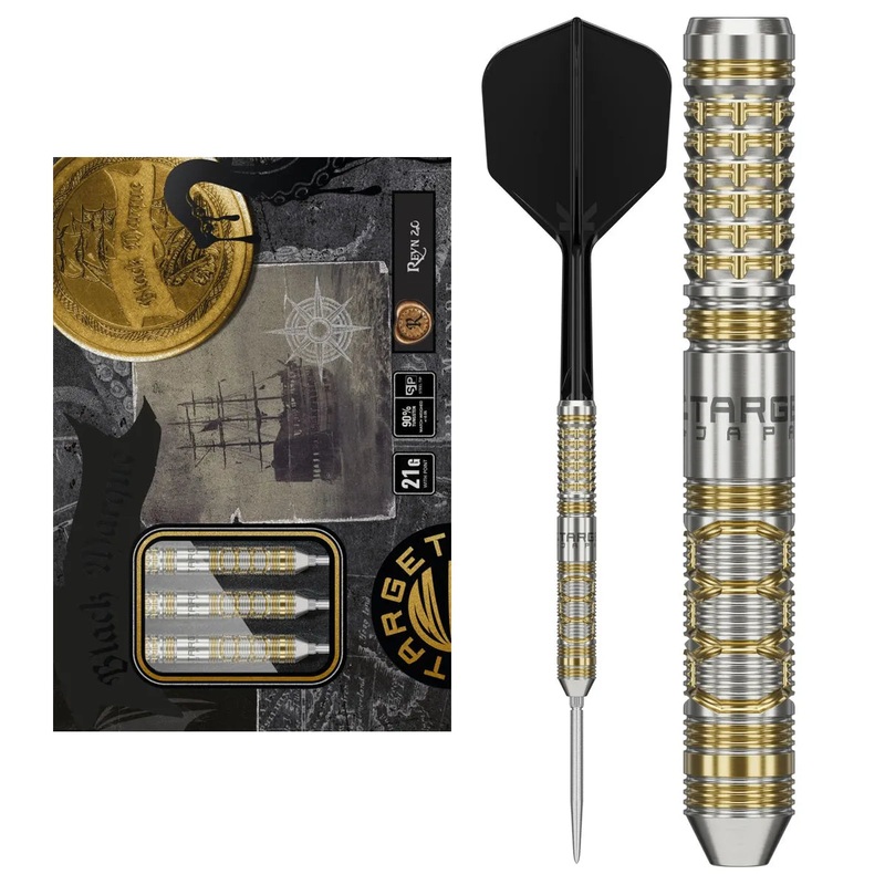 Target Japan Black Marque Reyn Gen2 SP 90% Tungsten Steel Tip Darts 21 GRAM