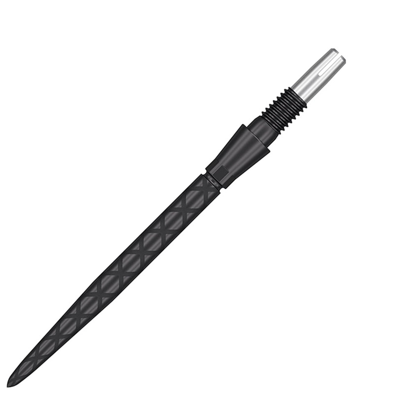 Target Swiss Storm Diamond Steel Points – Black 30mm